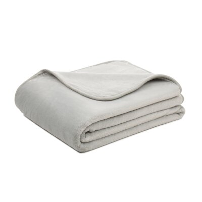 Microfaser Kuscheldecke aus 100% recyceltem Material, ca. 150x200 cm
