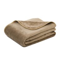 Microfaser Kuscheldecke aus 100% recyceltem Material, ca. 150x200 cm