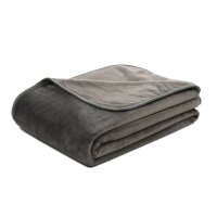 Microfaser Kuscheldecke aus 100% recyceltem Material, ca. 150x200 cm